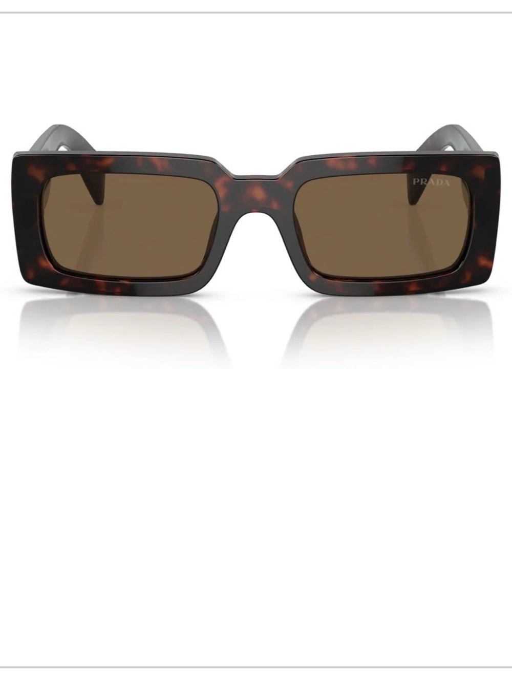 Prada Tortoiseshell Sunglasses SPRA07
